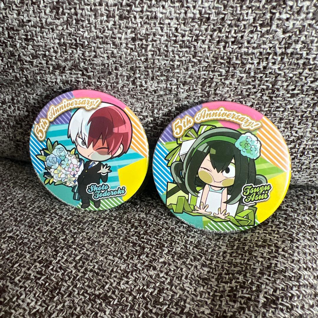 僕のヒーローアカデミア 5周年記念 轟焦凍 缶バッジ - メルカリ