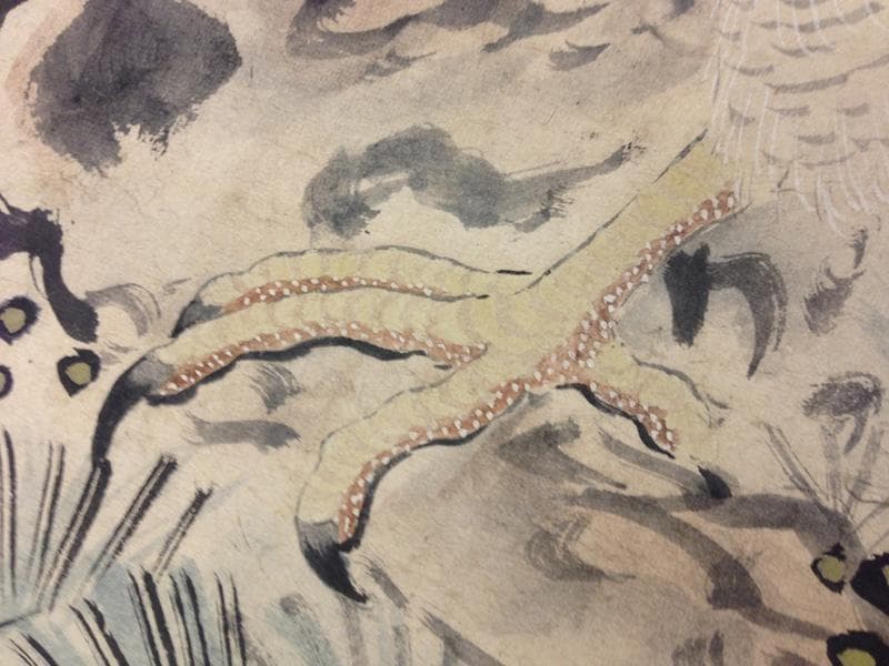 ☆古美術！ 小野雲鵬 松鷹図