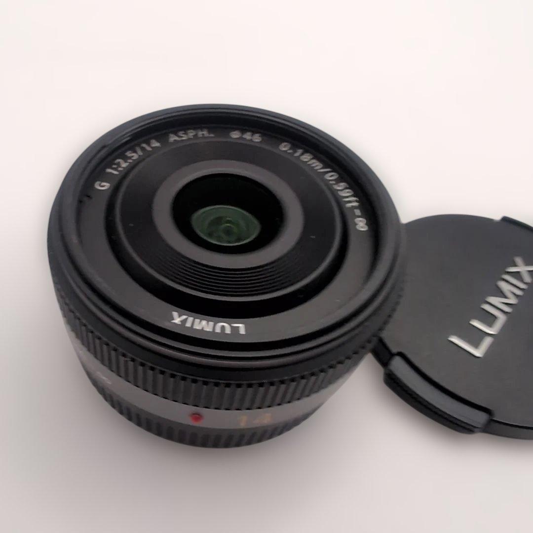 【新品級】Panasonic LUMIX G 14mm F2.5 ASPH. Panasonic Lumix G 14mm / F2.5 ASPH. Lens