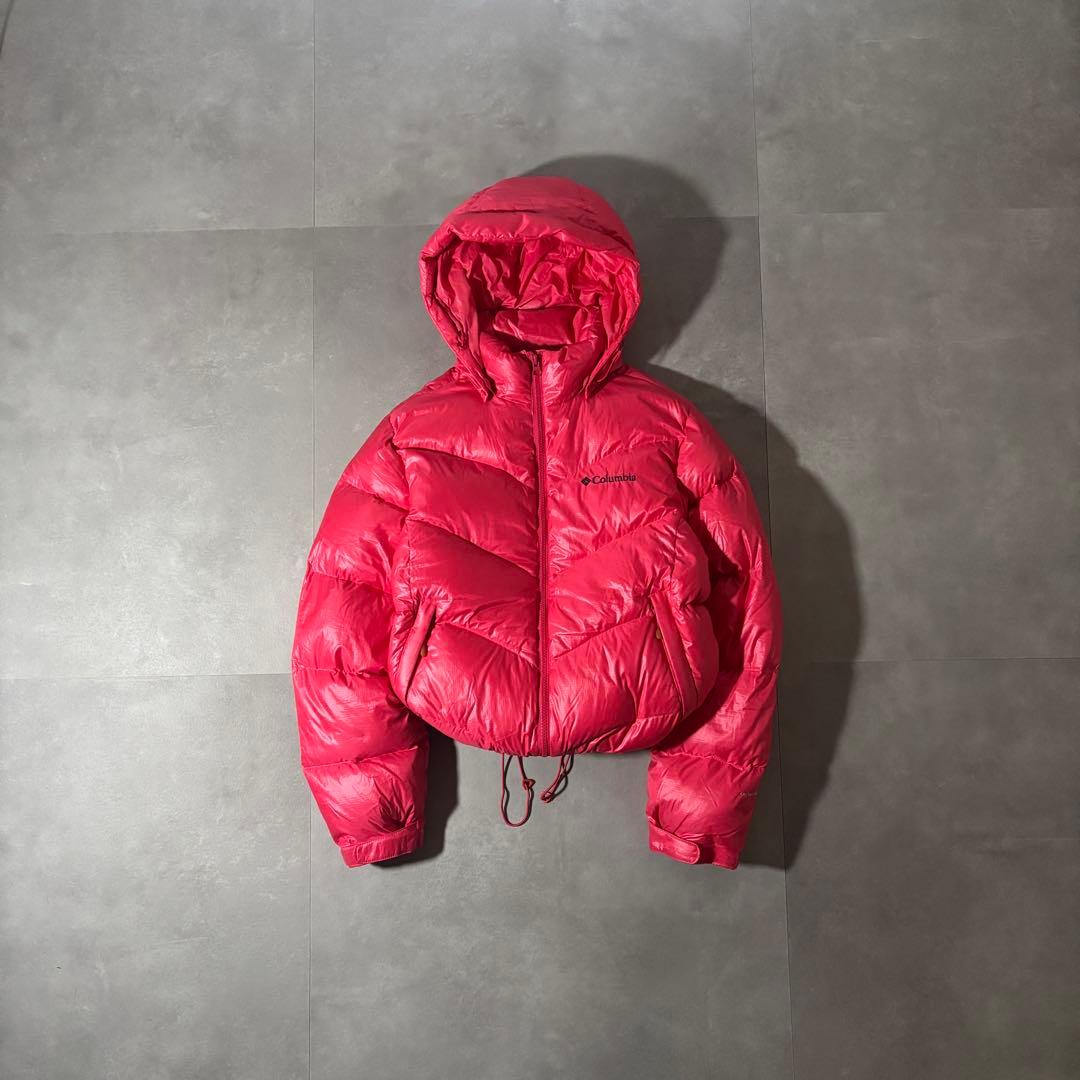 y2k archive Columbia hooded 短丈 ドローコード - メルカリ