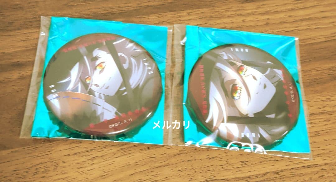 鬼滅の刃 無限城編 ものがたる眼差し 缶バッジ 童磨 2点セット - メルカリ