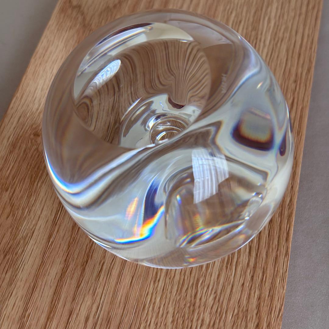 HOYA MUSEUM CRYSTAL りんご クリスタルガラス オブジェ - メルカリ