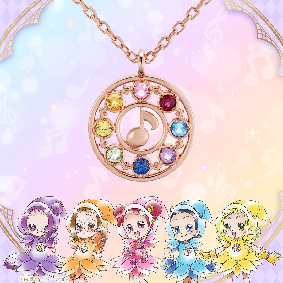 U-TREASURE おジャ魔女どれみ 音符デザイン ネックレス - メルカリ