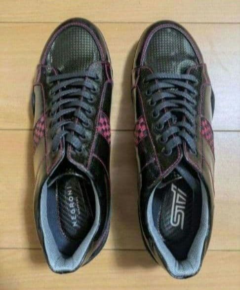 【新品未使用】STI 30th 記念ドライビングシューズ　25.0cm　艶あり