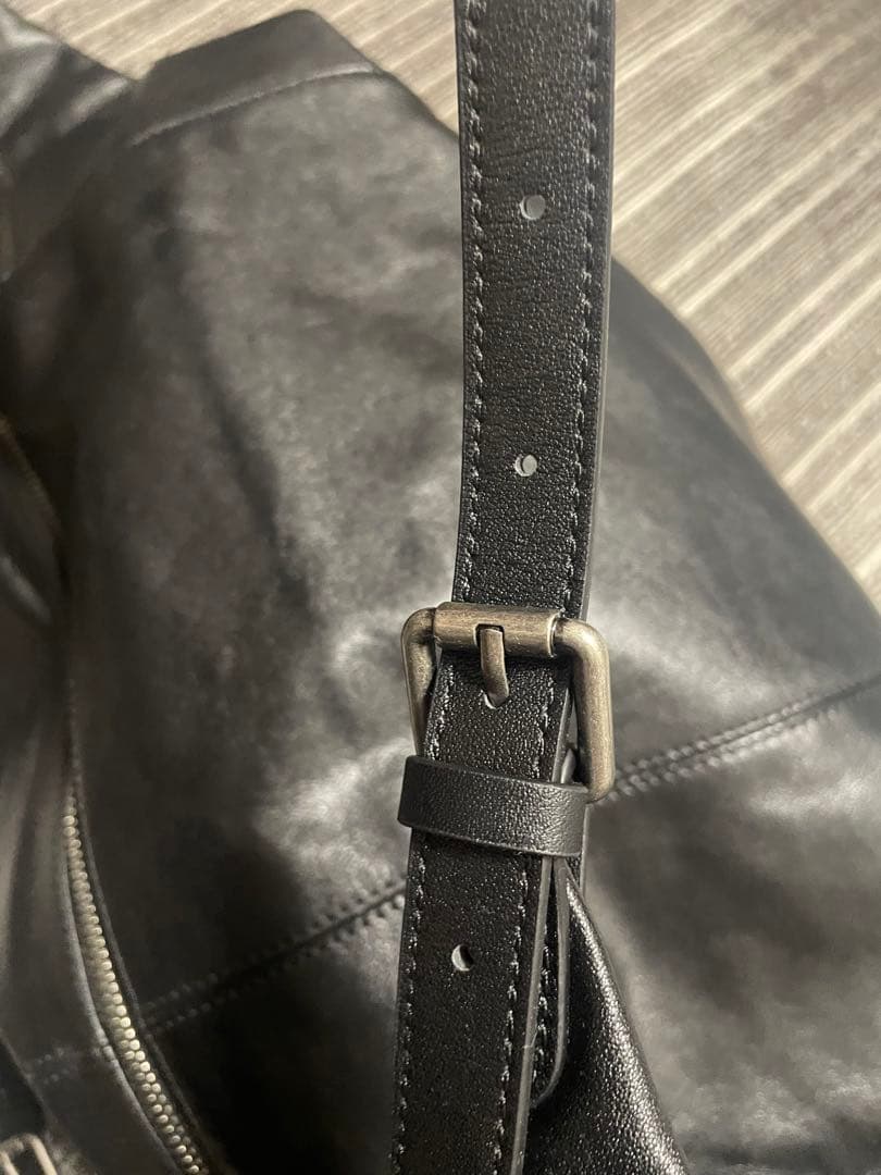 Simple Project レザー ショルダーバッグ モード Y2K