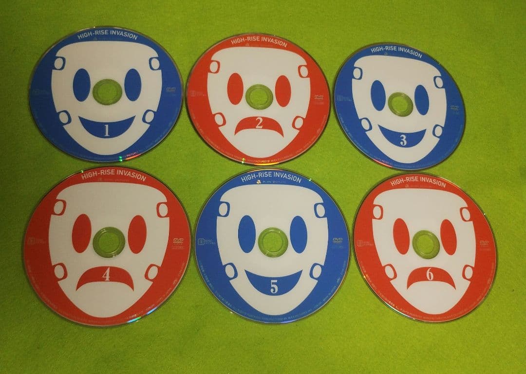 送料無料　天空侵犯　DVD 全6巻セット　第1話〜第12話　レンタル落　ケース付