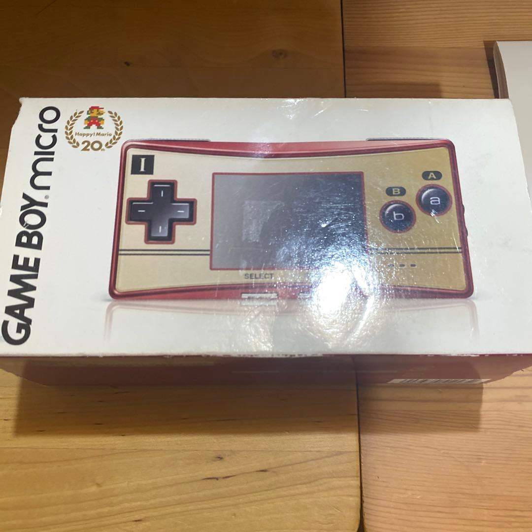 ゲームボーイミクロ ファミコンカラー20周年バージョン スーパーマリオ