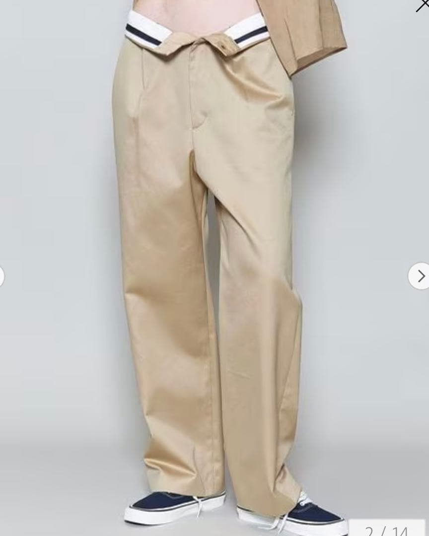 roku 6 コットンチノパンツ　ロク 6（ロク）の「＜6(ROKU)＞コットン チノ パンツ（チノパンツ）」 - WEAR