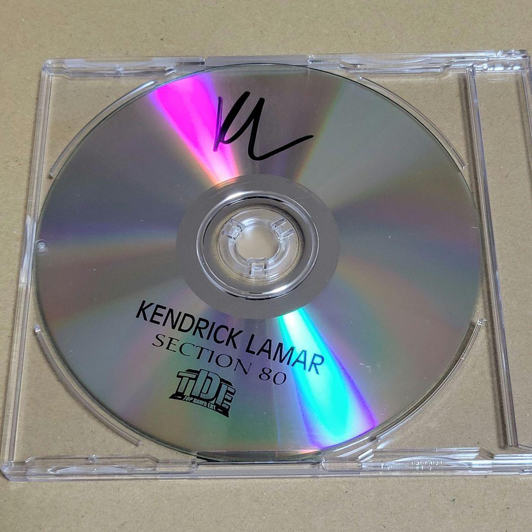 直筆サイン入り CD KENDRICK LAMAR SECTION 80 - メルカリ