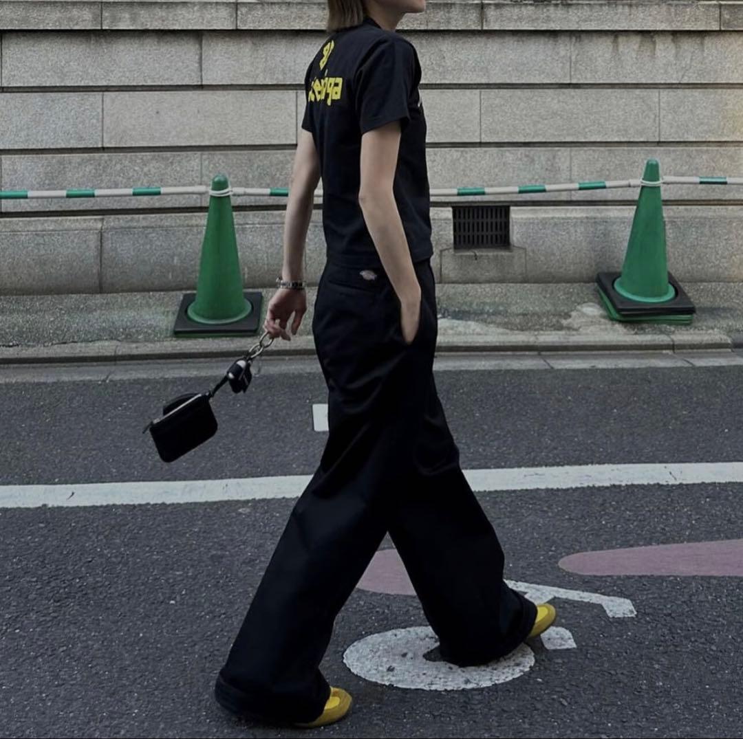 ok.soon×dickies】wide chino pants - メルカリ