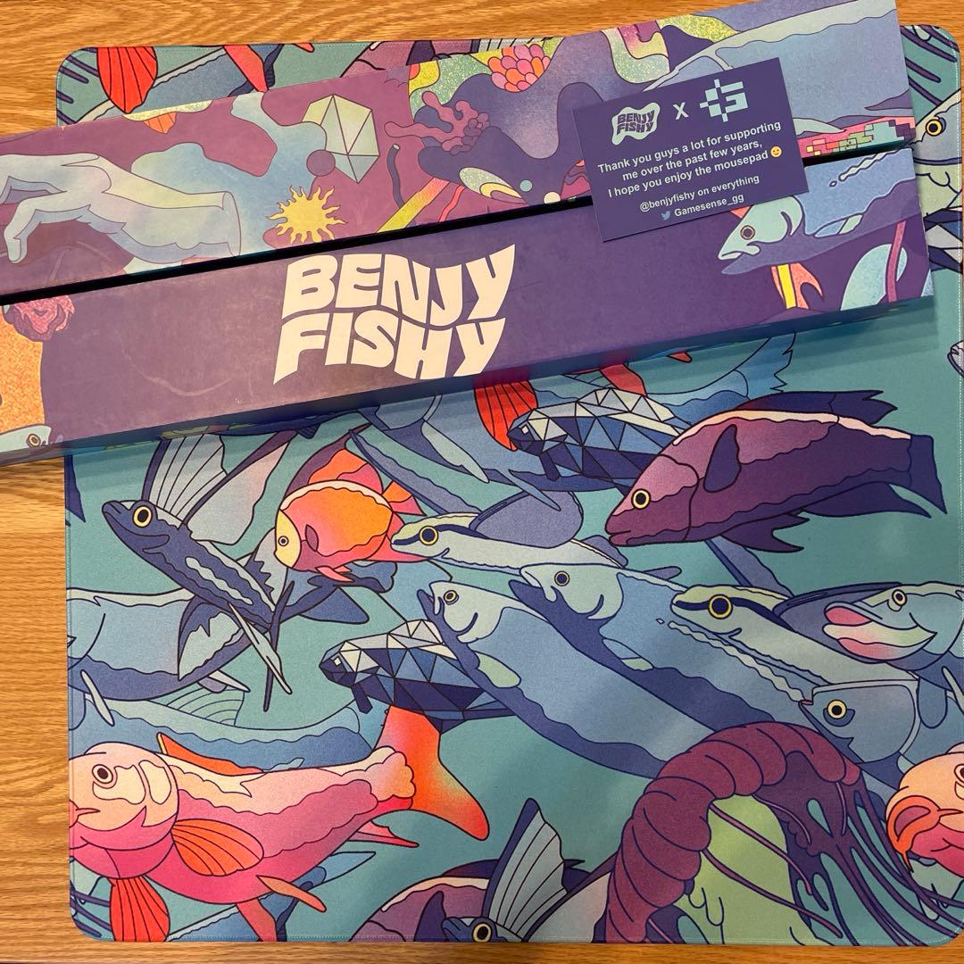 Benjyfishy x Gamesense Radar マウスパッド - メルカリ