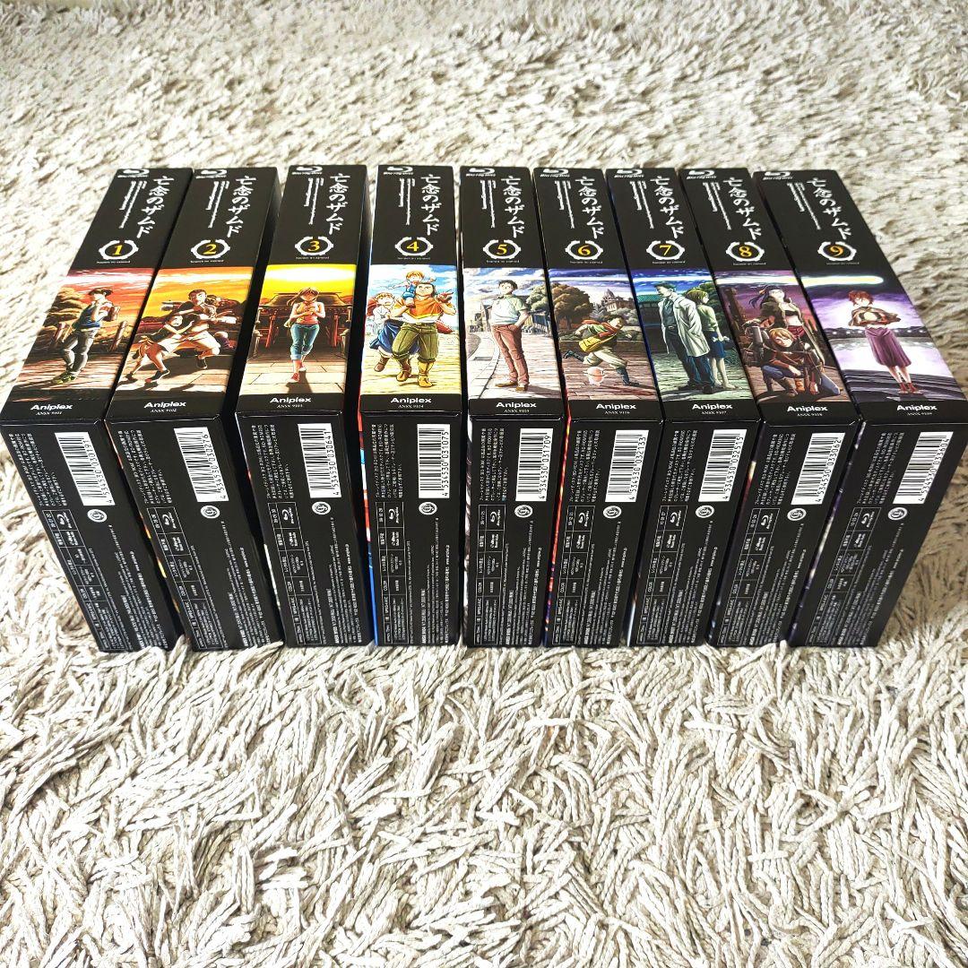 【美品・初回限定版】亡念のザムド ブルーレイ　blu-ray 全9巻