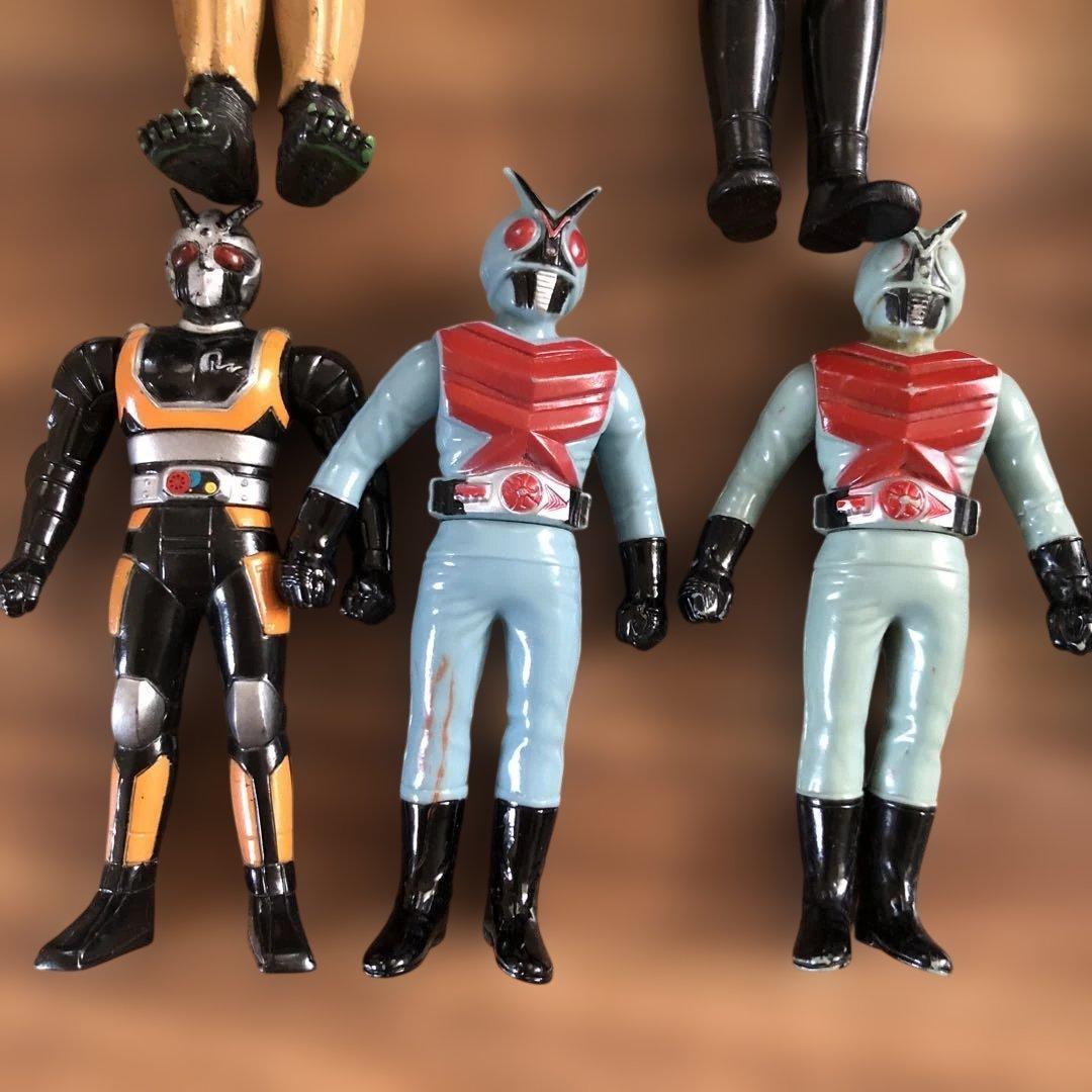 昭和 仮面ライダー 13体セット ソフビ - メルカリ