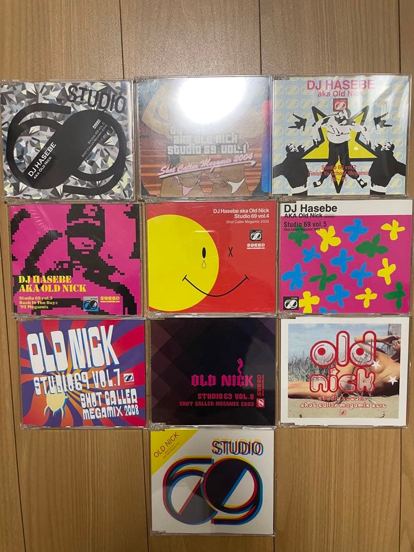 DJ HASEBE OLD NICK mix cd 10枚セット - メルカリ