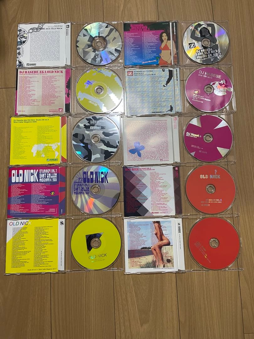 DJ HASEBE OLD NICK mix cd 10枚セット - メルカリ