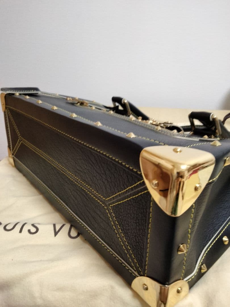 ルイヴィトン スハリ ファビユロー 黒 美品 - メルカリ