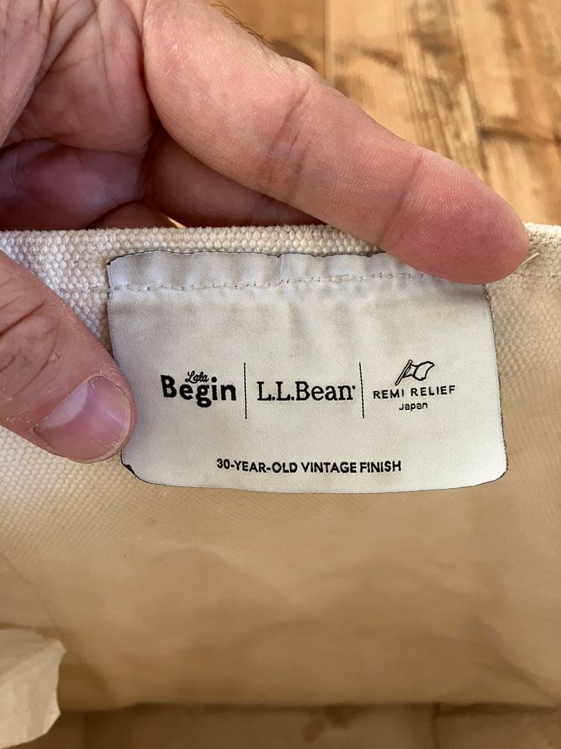 Begin L.L.Bean REMI RELIEFシリンダーバッグ スミ黒