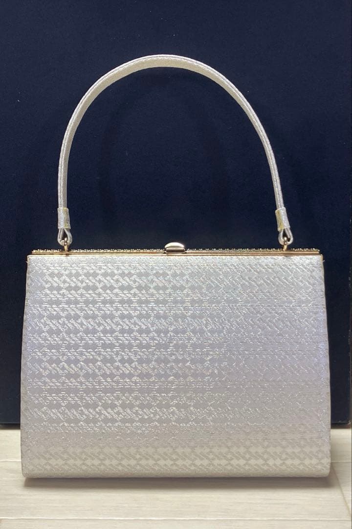 《未使用》草履バッグセット　シルバー