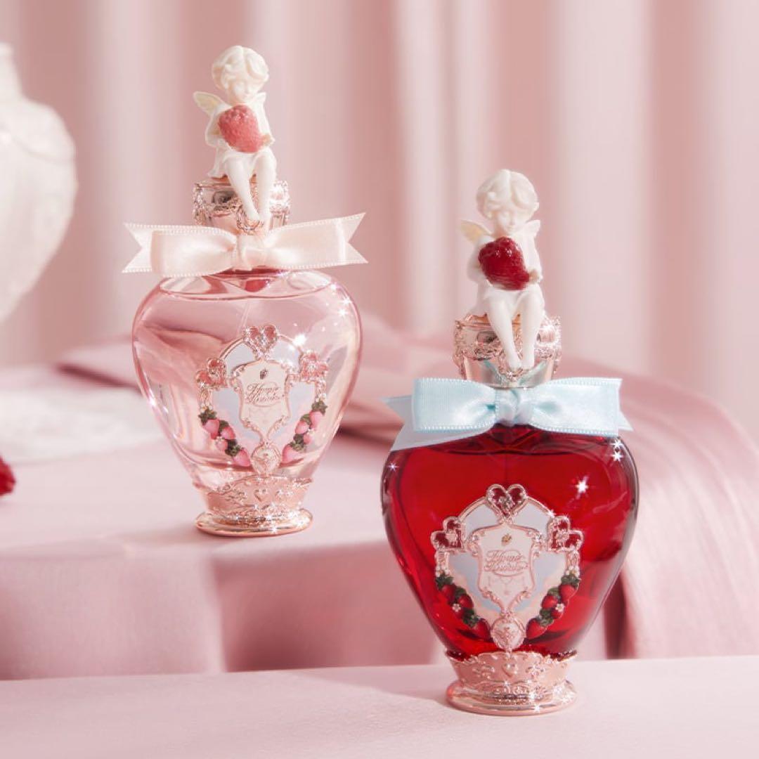 新品2点セット】フラワーノーズ ストロベリーキューピッド パフューム