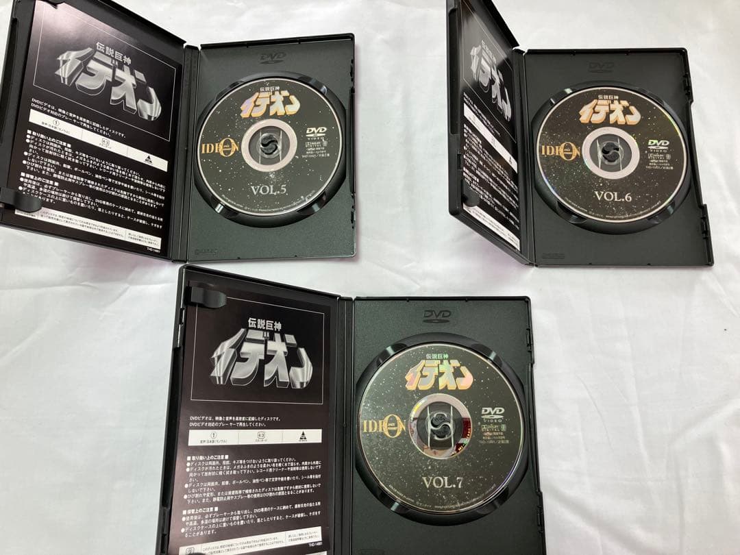 DVD/伝説巨神イデオン DVD全10巻セット