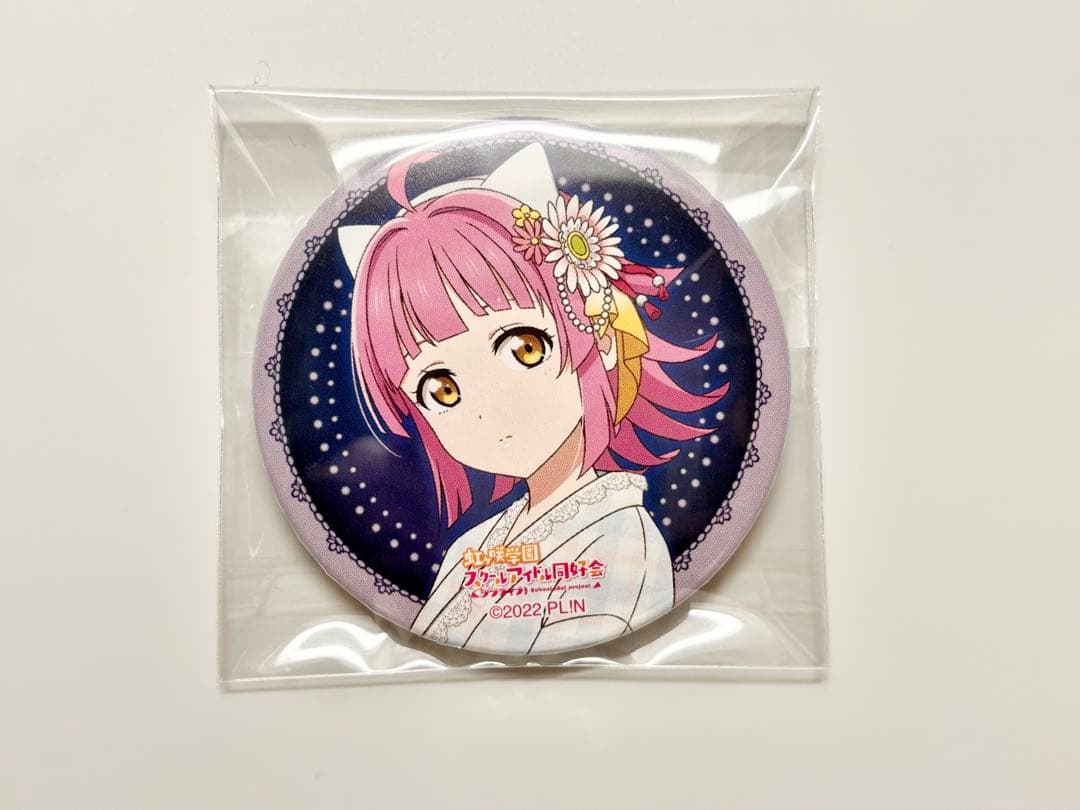 ラブライブ！虹ヶ咲ファンミ天王寺璃奈缶バッジ43個セット