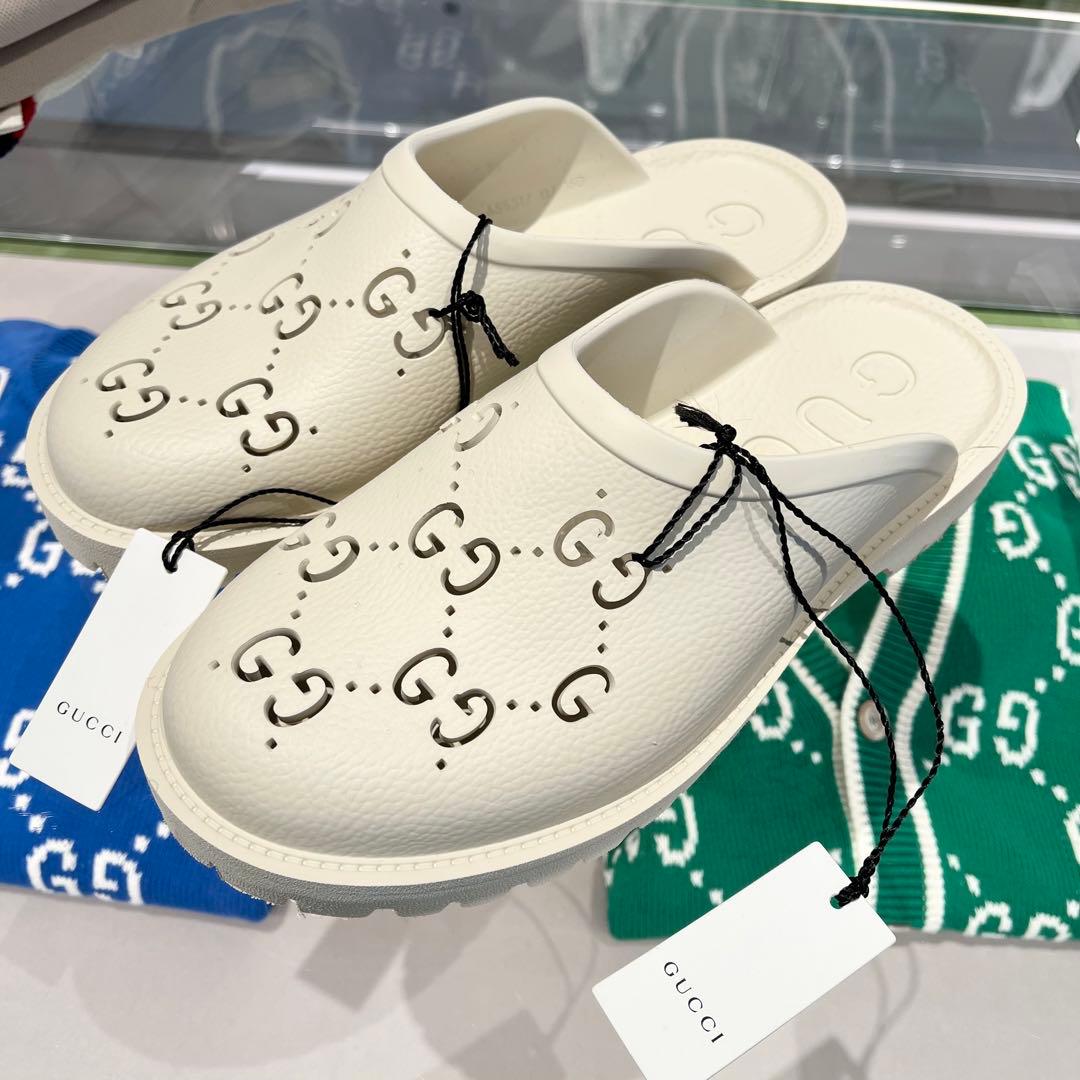 新品 GUCCI ラバースリッポン サンダル 軽量 27cm グッチ - メルカリ