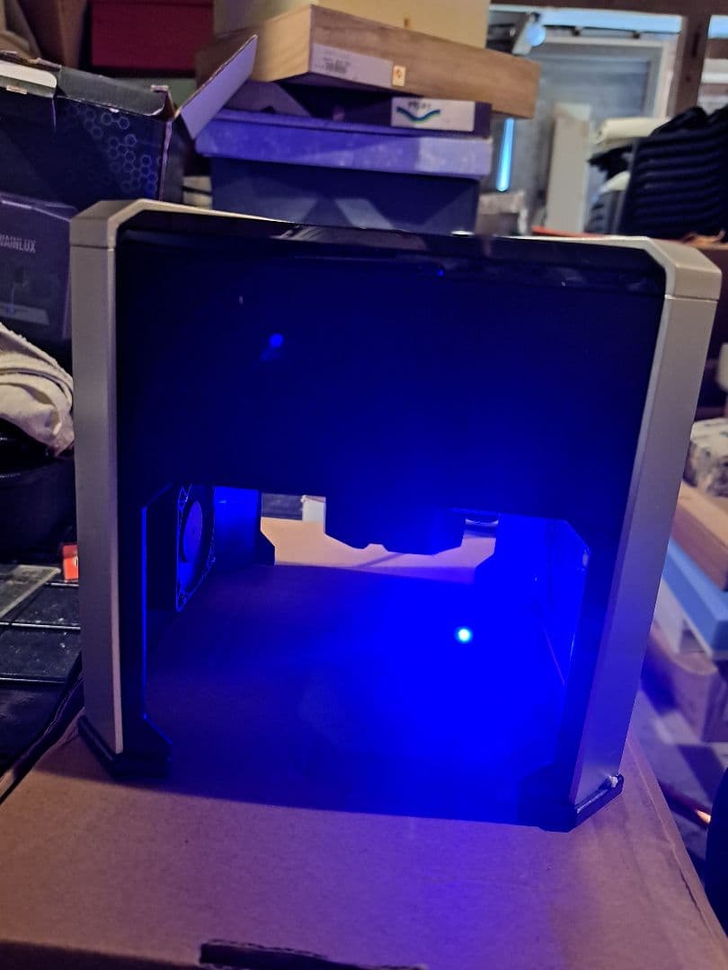 し*う様 家庭用レーザー彫刻機 【美品】WAINLUX 青色レーザー印刷機