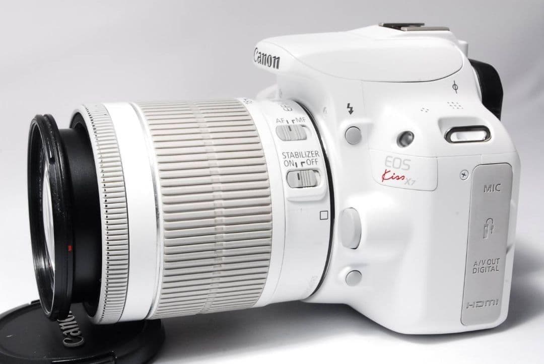 ♥ショット数極少♥Canon Kiss X7♥ 標準レンズ ホワイト 新品級