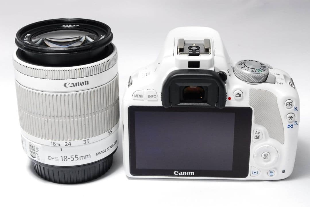 ♥ショット数極少♥Canon Kiss X7♥ 標準レンズ ホワイト 新品級