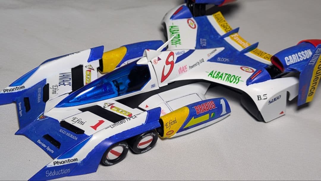 サイバーフォーミュラ スーパー　アスラーダ AKF-11 エアロブーストモード スーパーアスラーダ AKF-11 エアロモード/ エアロブーストモード｜株式