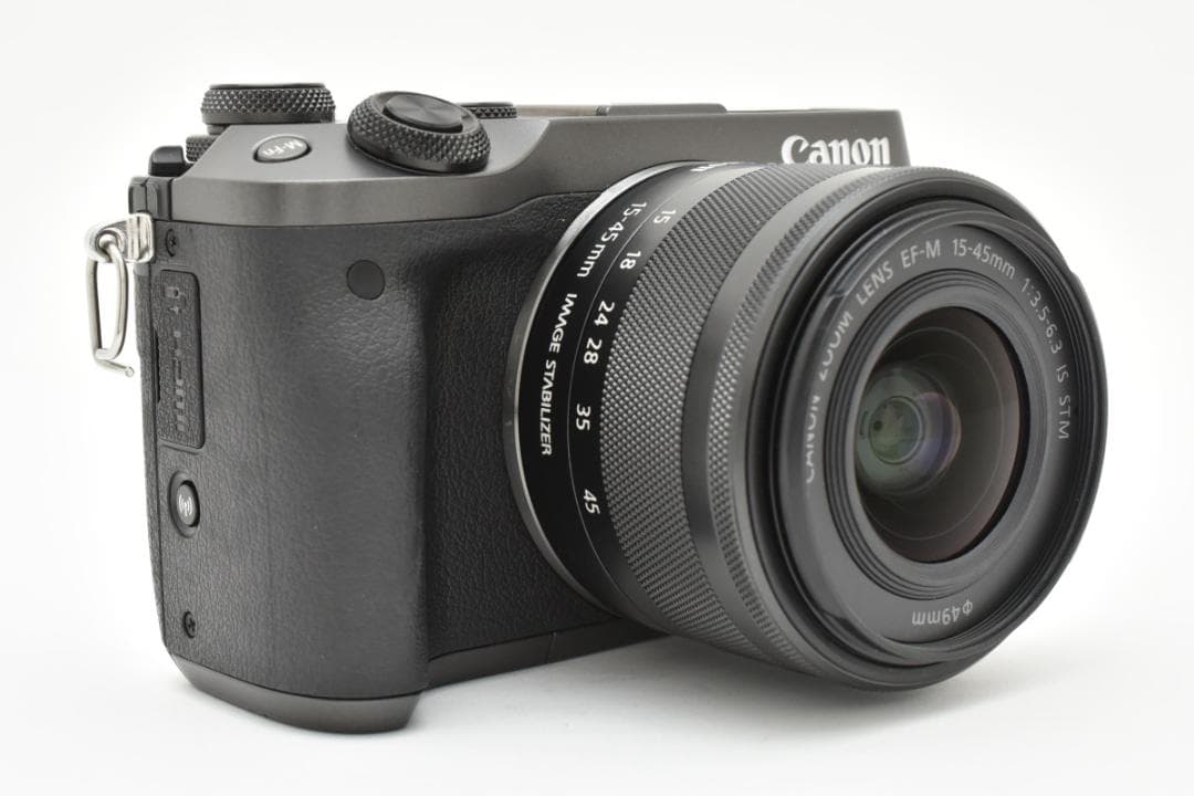 Canon EOS M6 ミラーレス一眼カメラ 14-45mm レンズキット