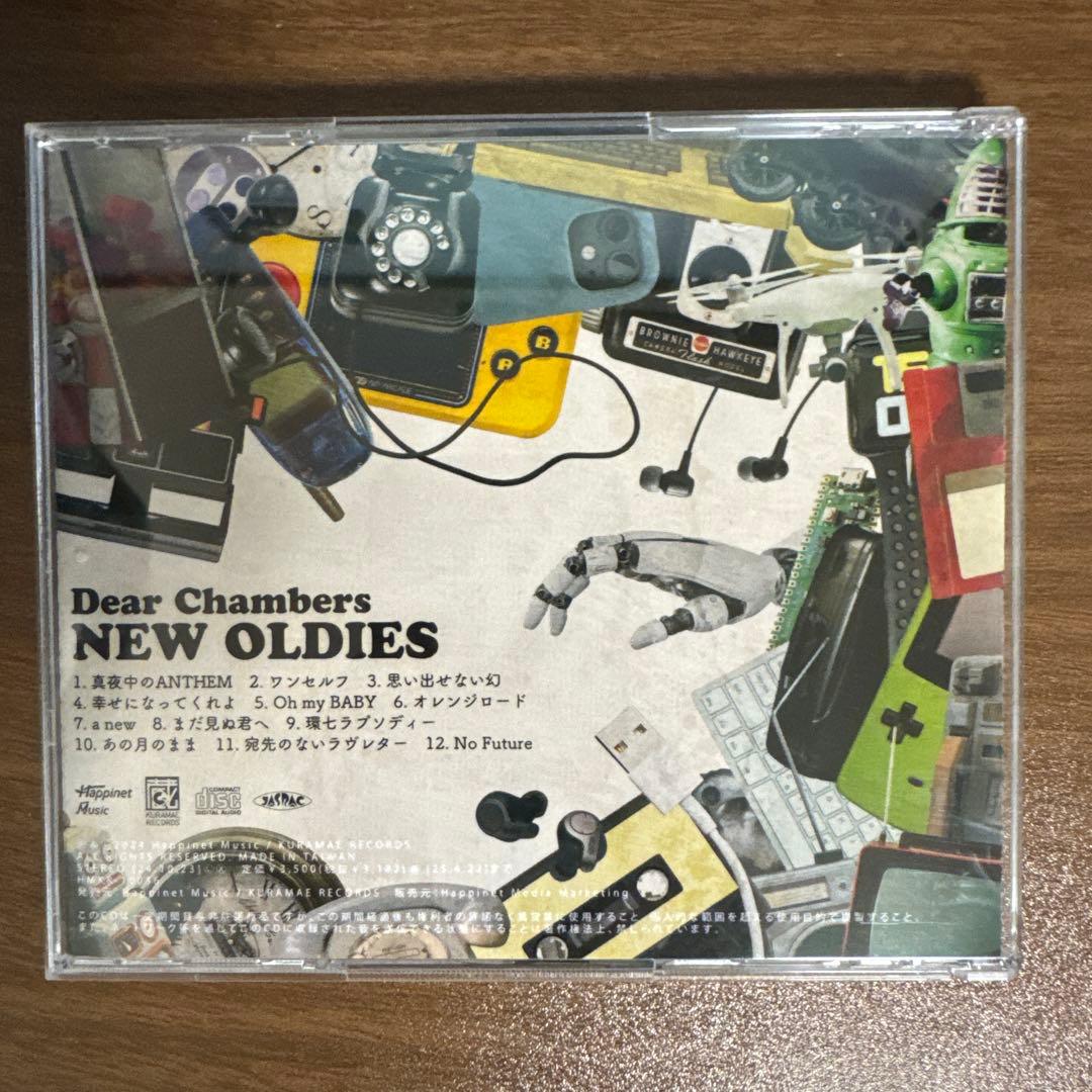 Dear Chambers NEW OLDIES 先着特典 DVD 廃盤