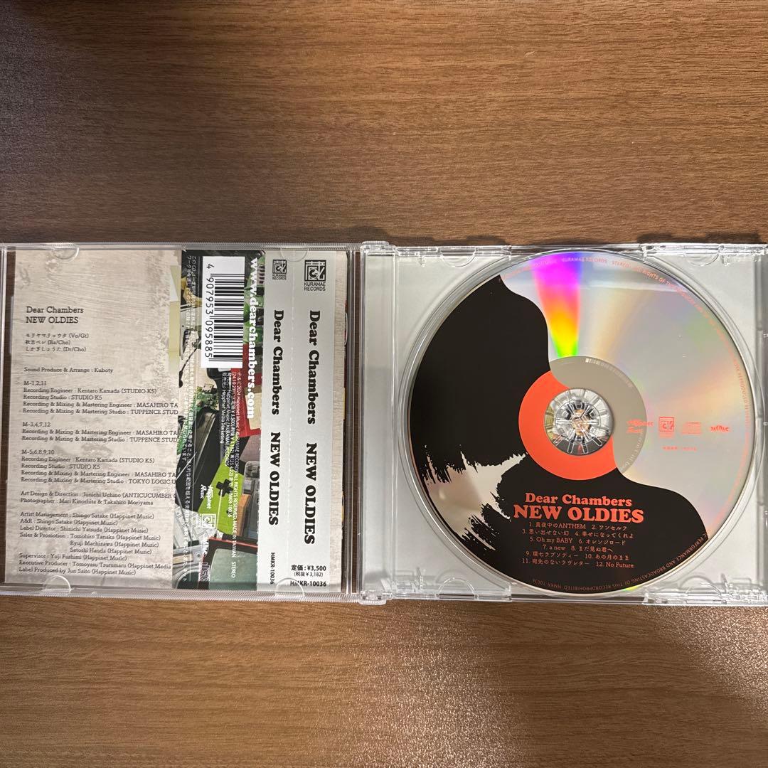 Dear Chambers NEW OLDIES 先着特典 DVD 廃盤