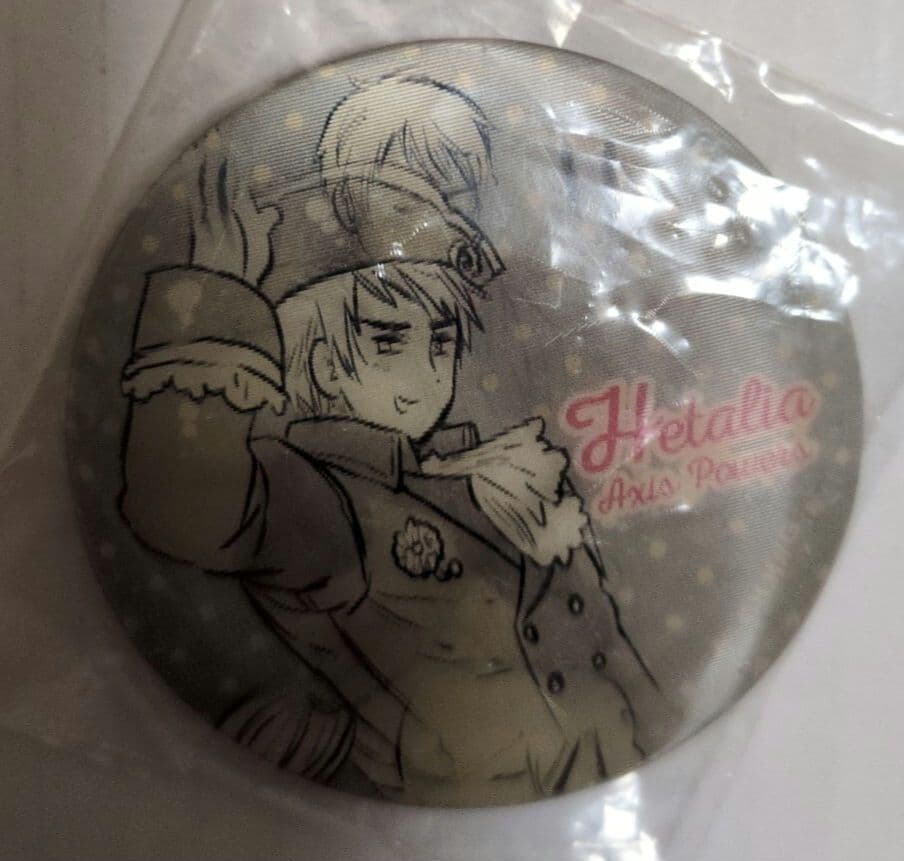 ヘタリア　チェンジング缶バッジ　文教堂フェア　プロイセン　普　Hetalia Amazon.co.jp: ヘタリア 文教堂フェア チェンジング缶バッジ