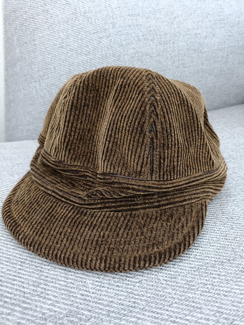 フリーホイーラーズ ブラウン コーデュロイ キャスケット - メルカリ