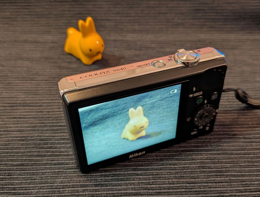 動作品 平成レトロ Nikon COOLPIX S640 ピンク 元箱付き - メルカリ