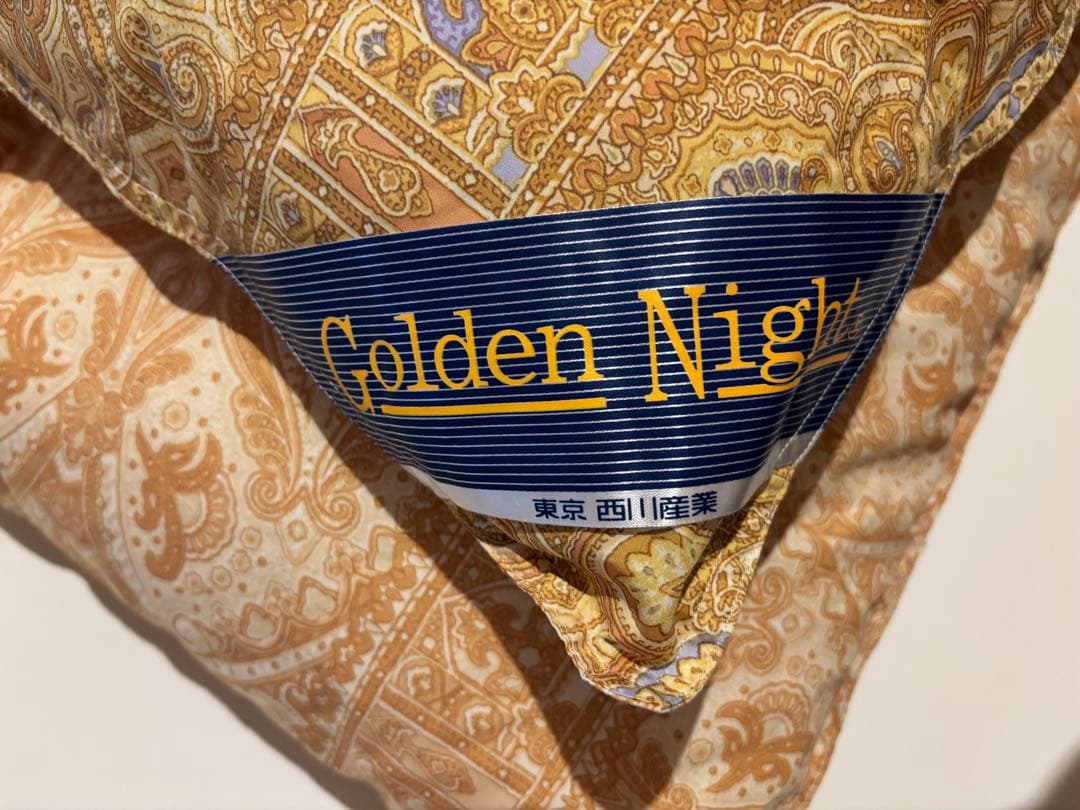 東京西川産業 羽毛布団 ゴールデンナイト シングル Golden Night