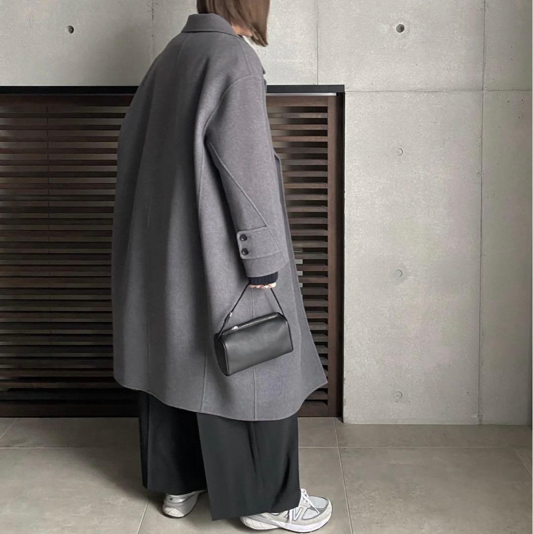 LOHEN ローヘン ハードメルトンリバーピーコート M.GLEY