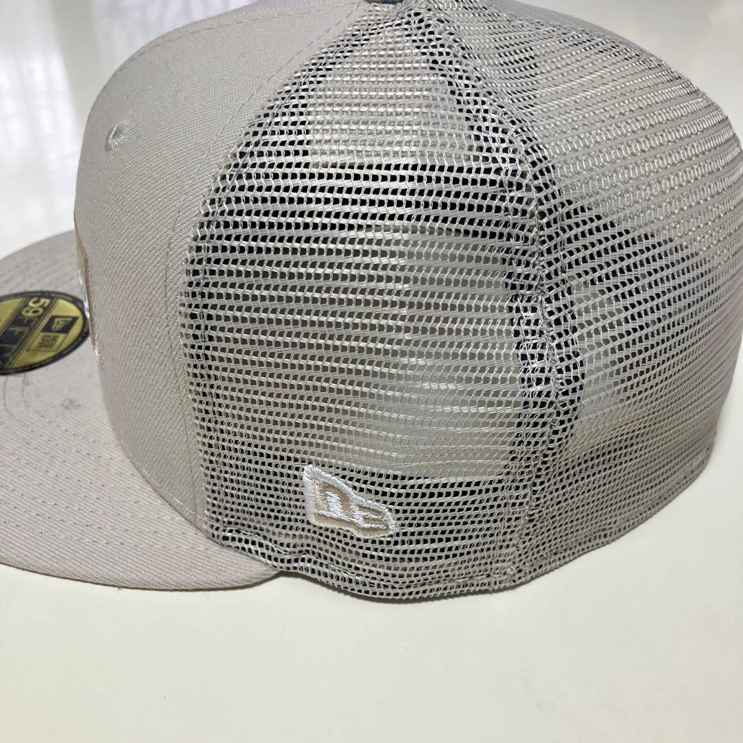 帽子 Supreme BoxLogo cap mesh back \"Stone\"