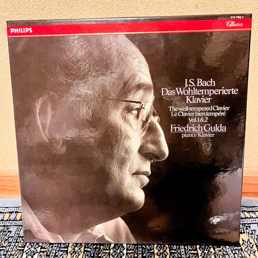 値下げ】フリードリヒ・グルダ バッハ：平均律クラヴィーア曲集全曲 帯