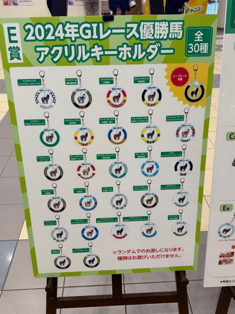 JRAウェルカムチャンス 2024年GIレース優勝馬全30種セット - メルカリ