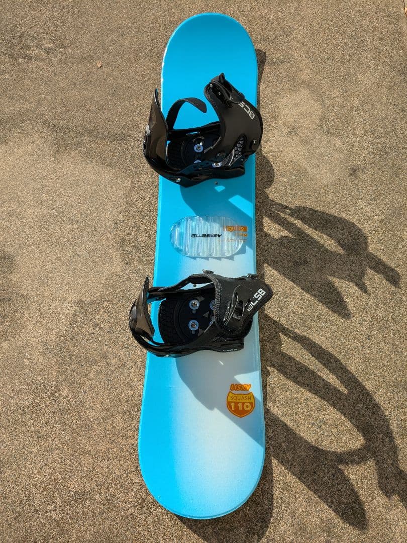 子供スノーボード　110ｃｍ バインディング付き 子供用スノーボード110cm バインディング付き - メルカリ