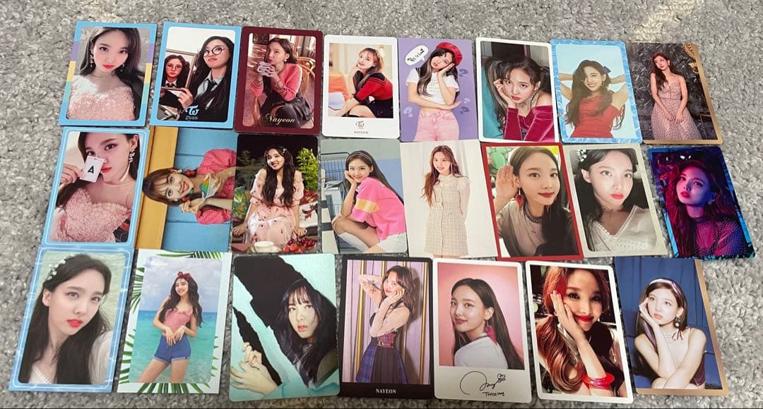 TWICE まとめ売り トレカ270枚【レアトレカあり】＋α33(ラントレ等