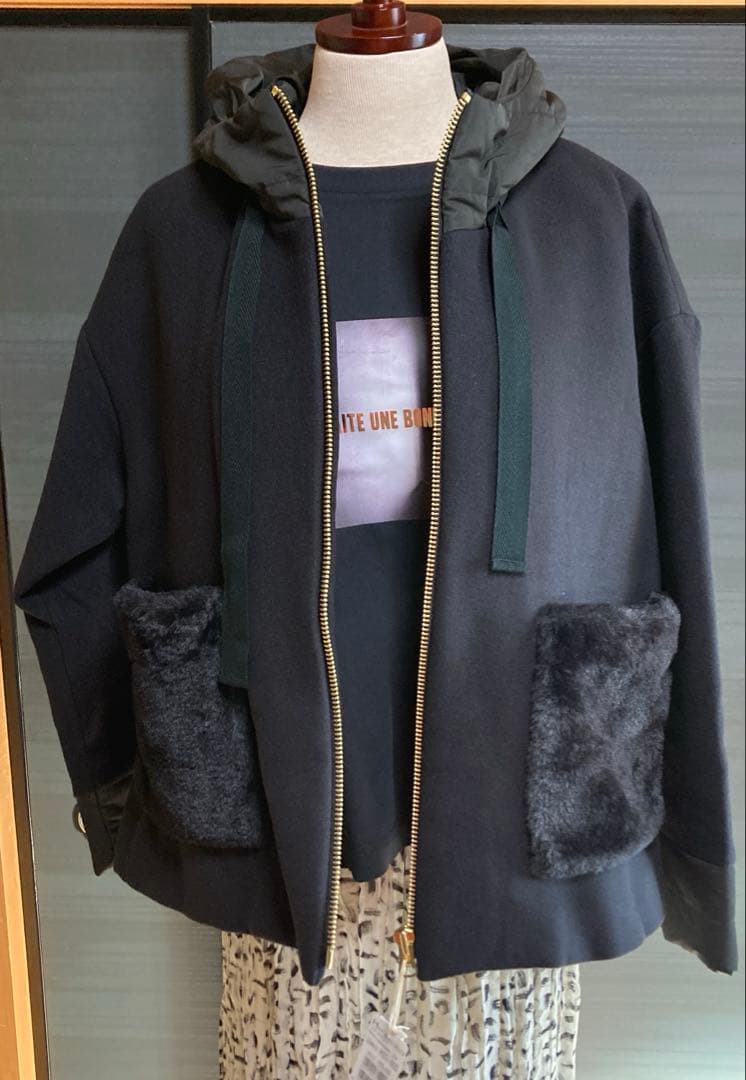 soeur7異素材パーカー付コートヤマダヤ福袋2025 - メルカリ