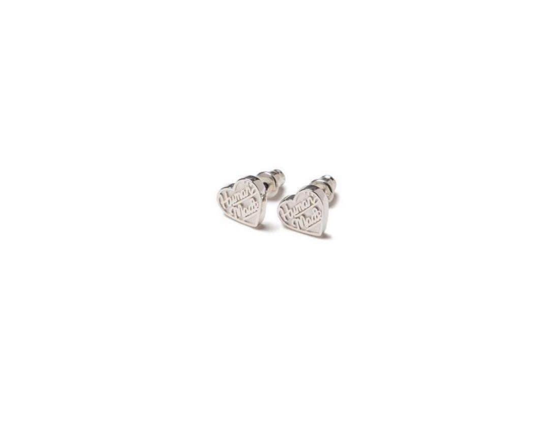 HUMAN MADE Heart Silver Earrings ピアス Human Made Heart Silver Earrings - 925スターリングシルバーのハート