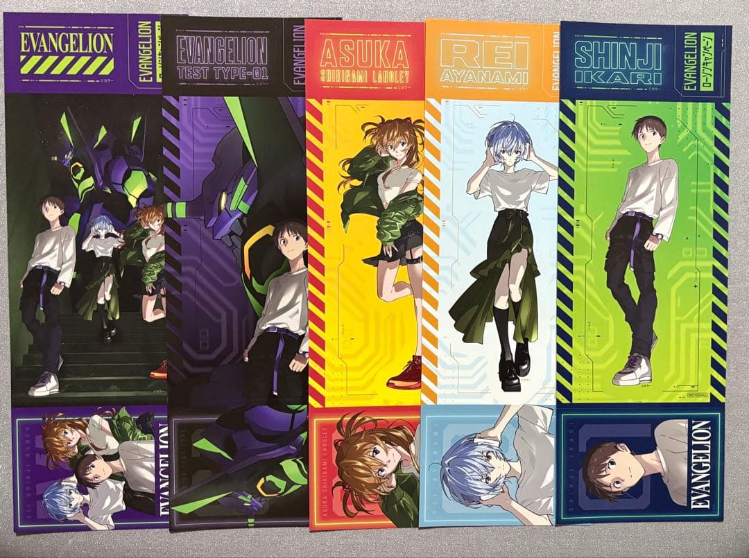 5枚セット】エヴァ ステッカー ローソン - メルカリ