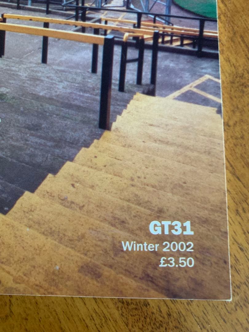 \"GROUNDTASTIC＂英国フットボールグラウンドマガジン季刊4冊・個人発行