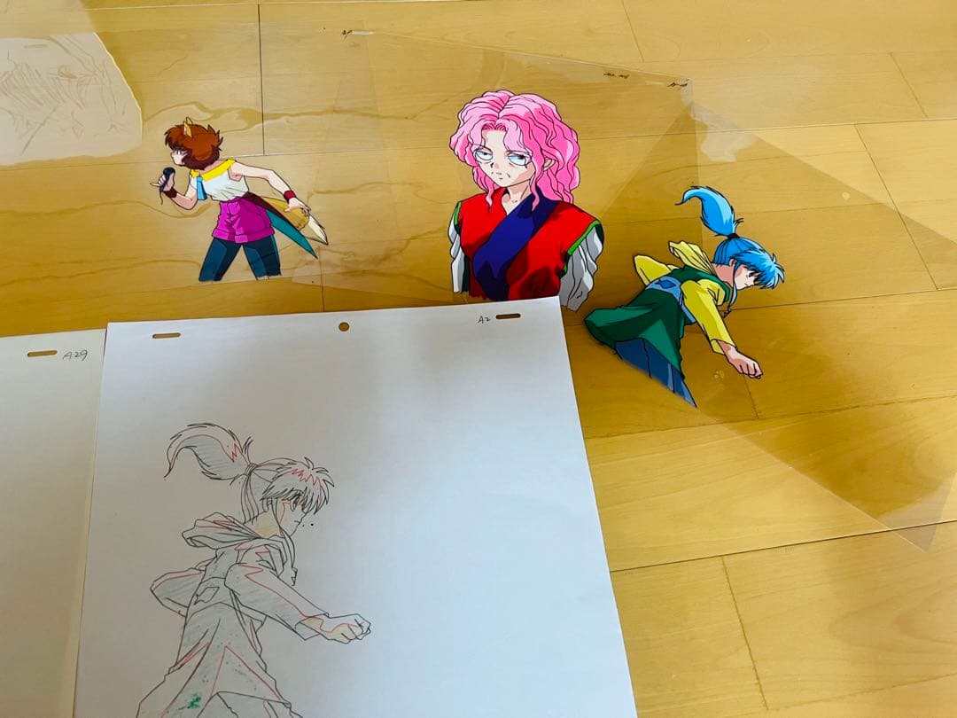 幽☆遊☆白書 蔵馬 妖狐 冨樫義博先生直筆サイン色紙 幻海.ボタンセル