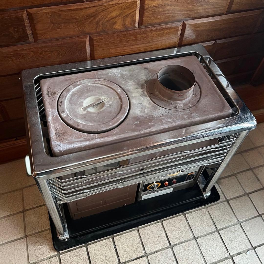 Sunpot煙突式石油ストーブ KSH-10KT5 B 2002年製 タイマー付 - メルカリ