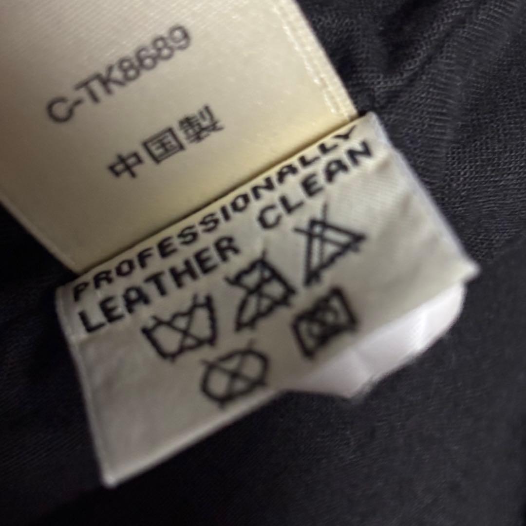 状態良好】90's 白タグ エディーバウアー 牛革 シングルライダース